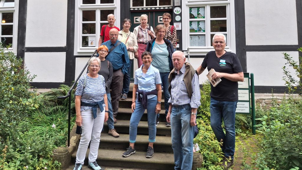 Förderverein der NRW-Stiftung zu Gast in Kirchlengern